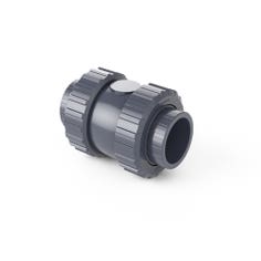 PVC Check Valve Solvent Socket (ANSI) 3/4" with spring, Hidroten for Irrigation and swimming pool