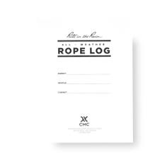 All-Weather Rope Log, CMC 993213 8 - 1/2 x 11 Inch Used To Document Critical Lifeline Information