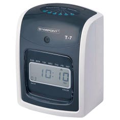 Digital Display Time Recorder Clock, Starpoint T-7 For Office Use