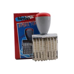 Numbering Stamp 8 Digits (5mm), Binbin D-3002 For Business Documents