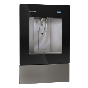 Liv Pro In-Wall Commercial Filtered Water Dispenser Non-refrigerated Midnight