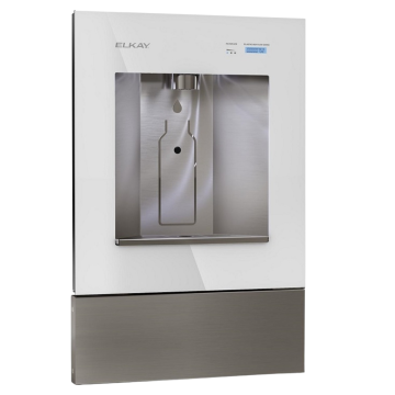 Liv Pro In-Wall Commercial Filtered Water Dispenser Non-refrigerated Aspen White