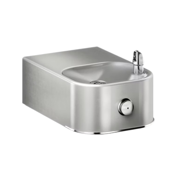 Soft Sides® Bi-Level Fountain Non-Filtered Non-Refrigerated Glass Filler Prepped Stainless