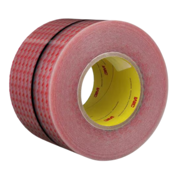 3M™ Polyurethane Protective Tape 8658DL Flame Retardant Transparent, 4 in x 3 yd, 1 Roll/Case, Sample