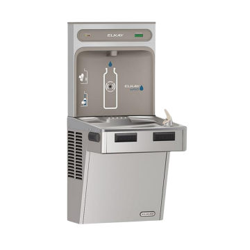 ezH2O® Bottle Filling Station with Mechanically Activated Single ADA Cooler Non-Filtered Refrigerated Stainless
