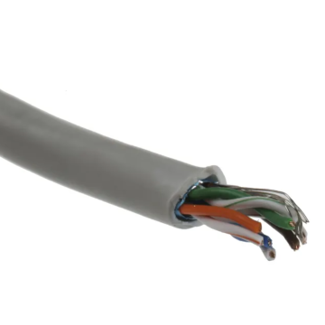 RS PRO, 100m Cat5e, Grey, F/UTP Shielded, Unterminated PVC Sheath