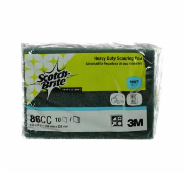 Scotch-Brite™ Extra Heavy Duty Pot 'N Pan Scour Pad 88, 3.5 in x 5 in, 10/Box, 4 Boxes/Case