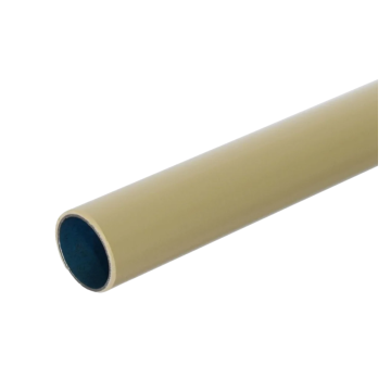Erector Pipe, PE Coated 28MM X 4000MM X 0.8MM, Ivory