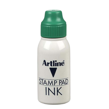 Stamp Pad Ink Artline Green 50Ml