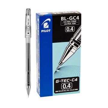 Pilot G-Tec C4 0.4Mm Ballpen 12pcs