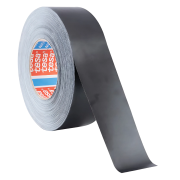 Tesa 4651 Tape Black Natural Rubber, 25mm x 50m x 0.31mm