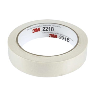 3M™™ Masking Tape 2218, Natural, 18 mm x 20 m, 5.7 mil