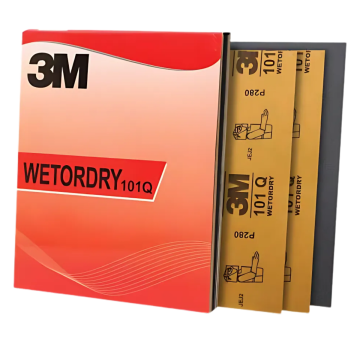 3M™ Wetordry™ Abrasive Sheet, 101Q, G80 Sandpaper