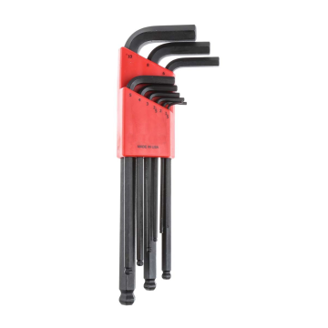 L Shape Metric Hex Key Set, 1.5 → 10mm 