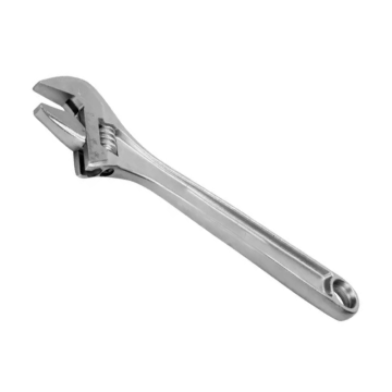 Adjustable Spanner, 304.8 mm Overall, 34mm Jaw Capacity, Metal Handle
