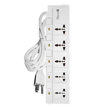 Omni 5 Gang Surface Outlet Model:WED-350-PK