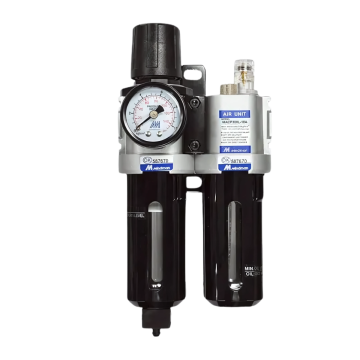 Mindman Filter Regulator Lubricator F.R.L. Unit MACP300L-8A-D