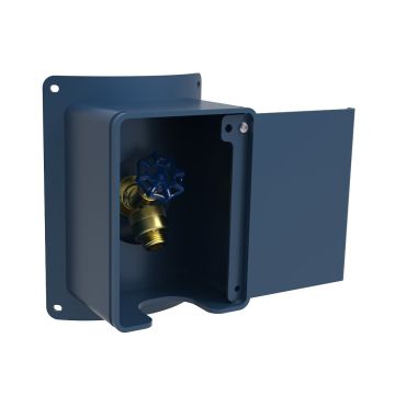 Locking Hose Bib Blue 