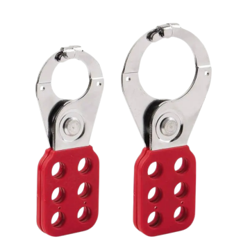 LSG Lockout Hasp with Handle – 1.5” Jaw Diameter, 6-Hole Safety Hasp for Group Electrical & Mechanical Isolation  EP-8315 