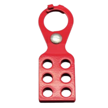 LSG 1" Lockout Hasp – 6-Hole Safety Hasp for LOTO Compliance EP-8316