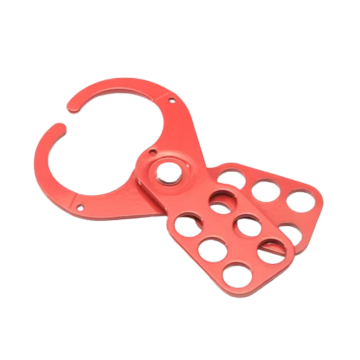 LSG 1.5" Lockout Hasp – 6-Hole Group Safety Hasp for LOTO EP-8317