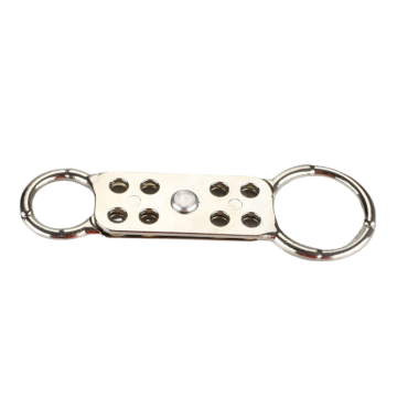 LSG Double-End Aluminum Lockout Hasp – Dual-Side, 8-Padlock Capacity