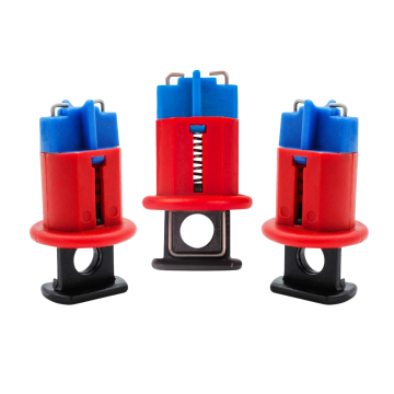 LSG MCB Lockout Device – Pin-In Standard Type for Miniature Circuit Breakers