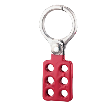 LSG Lockout Hasp – 1” Jaw Diameter, 6-Hole Safety Hasp for LOTO Systems EP-8311