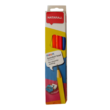 Pencil Nataraj Neon Colors