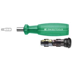 Universal Bit Holder with 8 bits Green, PB Swiss Tools PB6460 V01 for industrial use