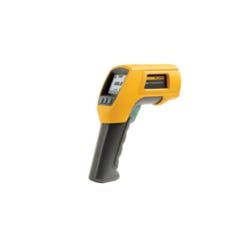 Infrared & Contact Thermal Gun Thermometer, Fluke Fluke-566 Used To Take Measurements Of Temperature