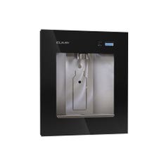 Elkay ezH2O Liv Pro In-wall Commercial Filtered Water Dispenser, Non-refrigerated 220-240V, Midnight Black