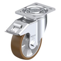 Die-Cast Aluminium,Wheels and castors with polyurethane tread, Wheel Blickle LH-ALB 150K-FI 